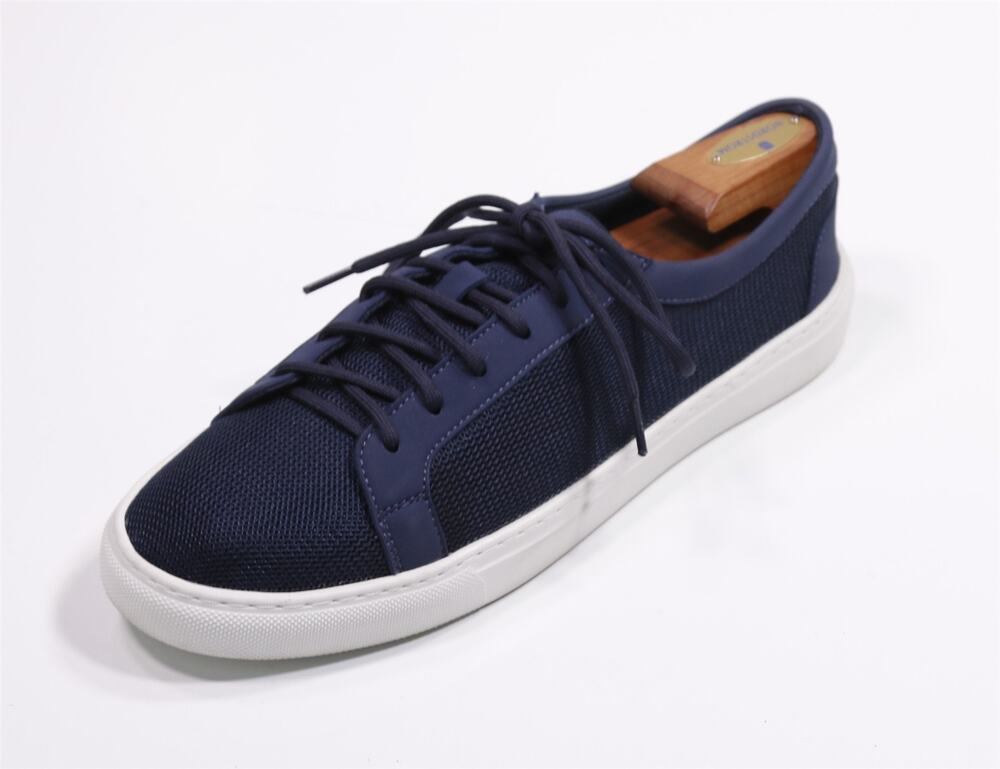 Peter Millar Seaside Mesh Mariner Navy Blue Sneakers Shoes Men's 11